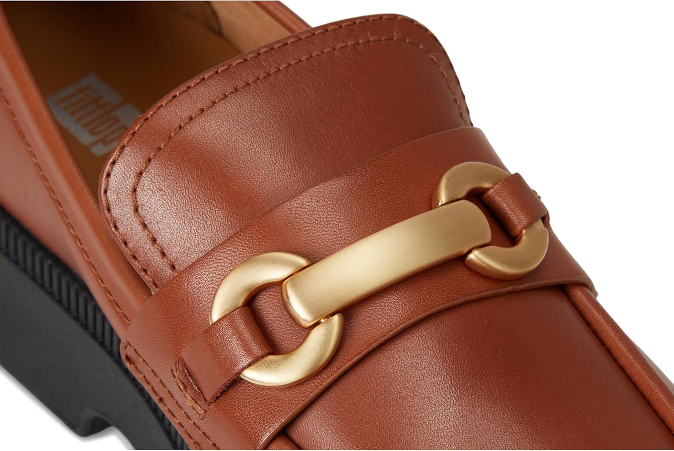 Amazon.com | FitFlop Women's F-Luma Chunky-Snaffle Leather Demi