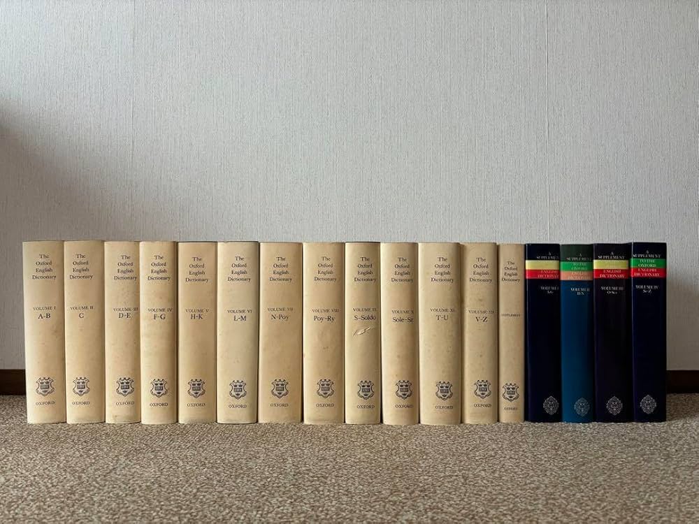 Amazon.co.jp: The Oxford English Dictionary全13巻プラス4冊