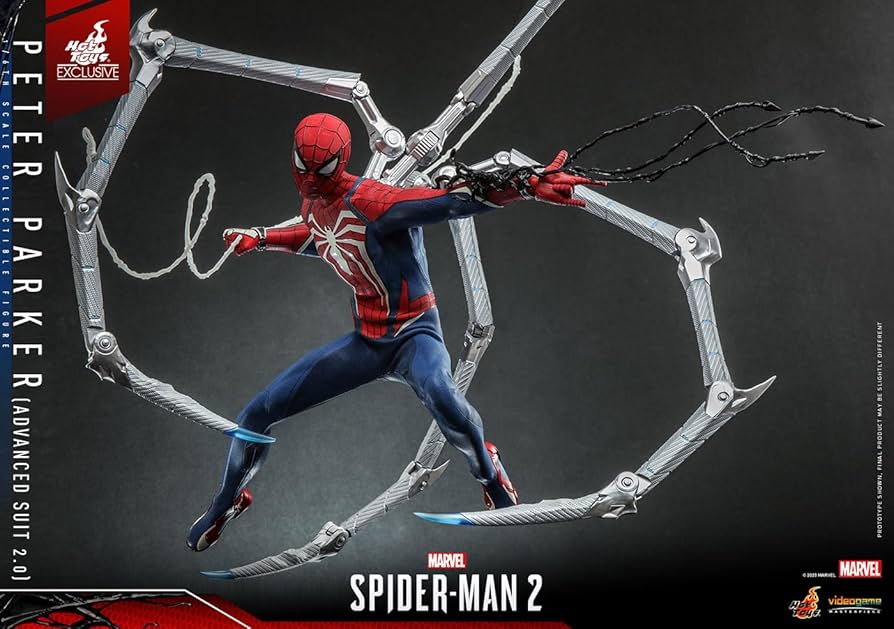 Amazon.co.jp: Hot Toys ピーターパーカー アドバンスドスーツ 2.0