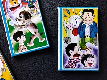 Amazon | 1960年代 当時物 オバケのQ太郎 面子 めんこ 3枚セット パー