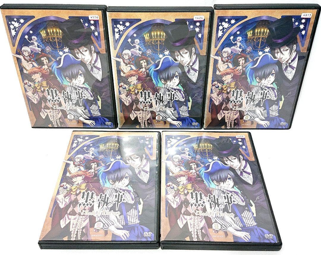 Amazon.co.jp: 黒執事1期+2期+3期+OVA+劇場版DVD 全26巻 : おもちゃ