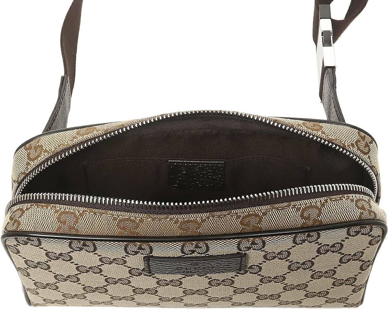 Amazon | [グッチ]アウトレット ボディーバッグ GGキャンバス ベージュ