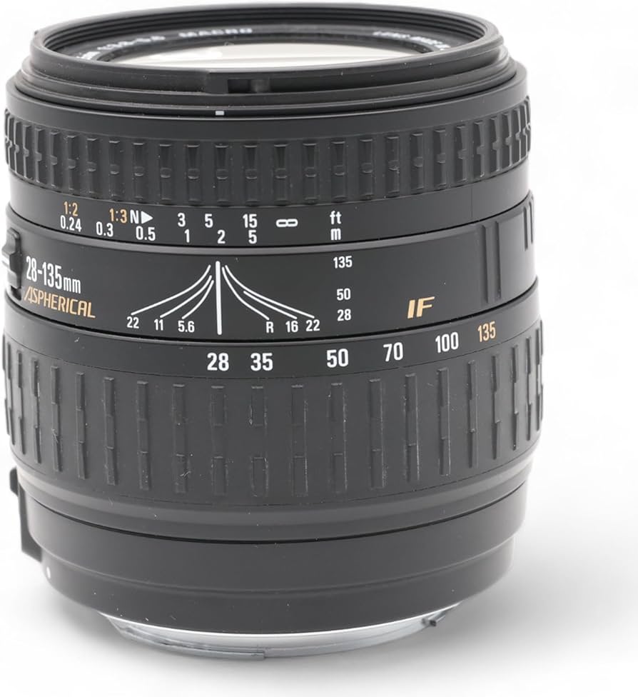 Sigma 28-135/3.8-5.6 aspherical IF macro lens for Canon: Amazon.de