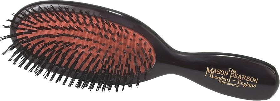 Amazon.com: Mason Pearson Pocket Bristle Hair Brush, 0.2 lb