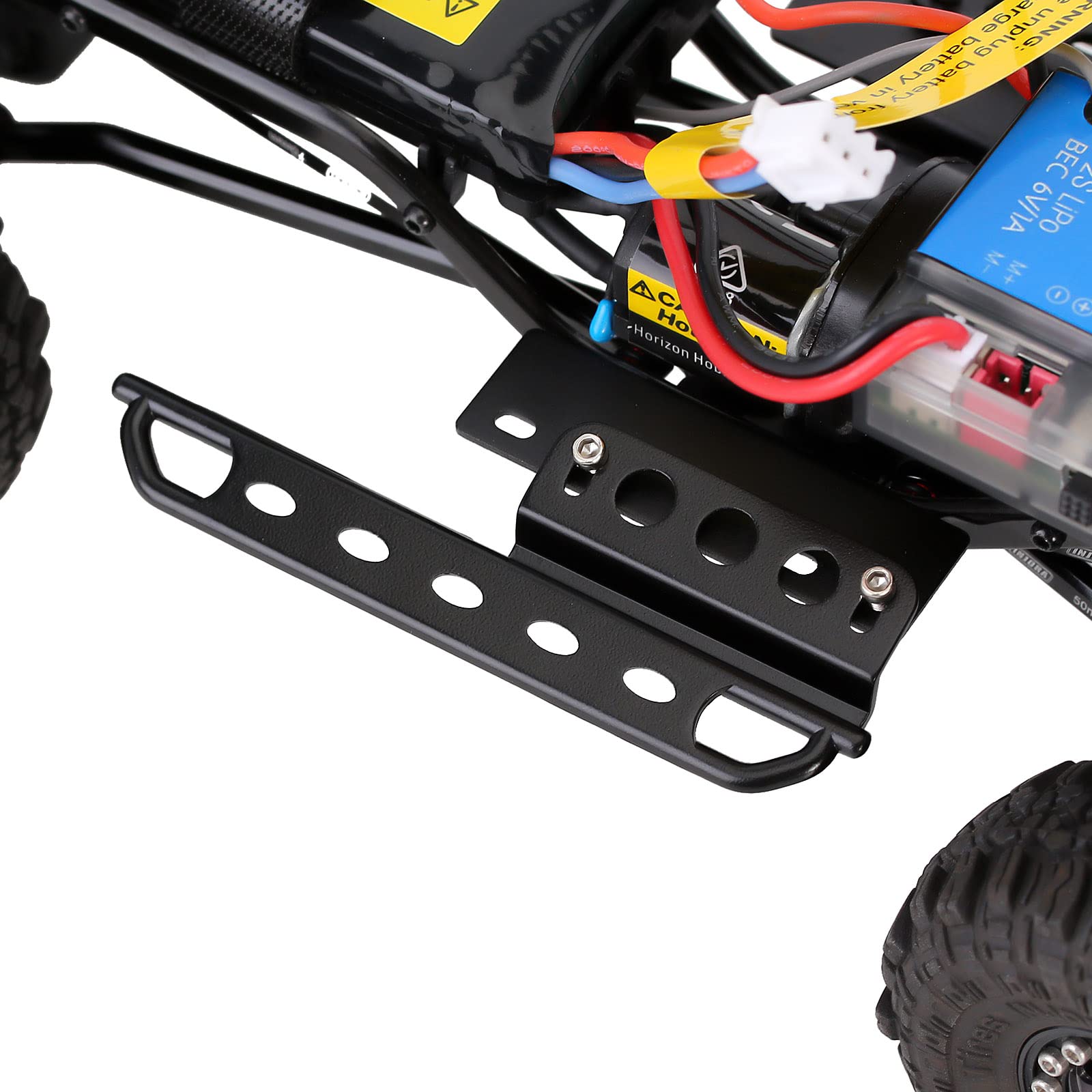Amazon.com: INJORA Metal Side Pedal Rock Sliders 1/24 RC Crawler