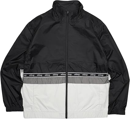 Amazon | [ステューシー] NYLON WARM UP JACKET (JACKET)(17F115345-BK