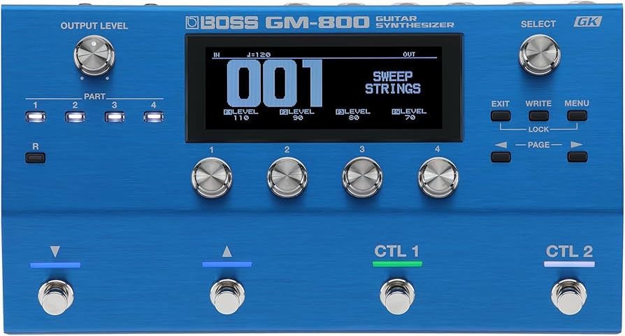 Amazon.co.jp: BOSS/GM-800 Guitar Synthesizer ギターシンセ ギター