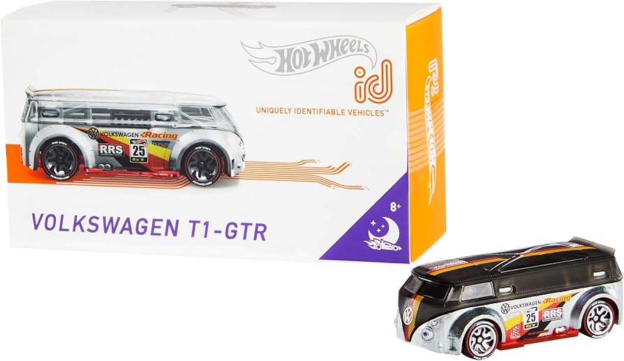 Amazon.com: Hot Wheels id Volkswagen T1-R : Toys & Games