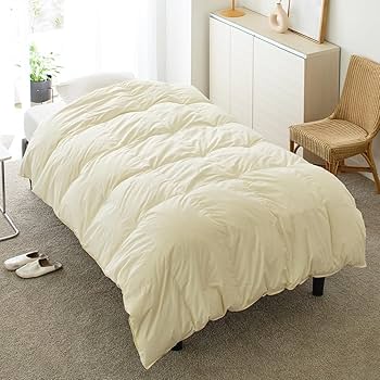 Amazon｜昭和西川 羽毛布団 コインランドリーで洗える 日本製 ホワイト