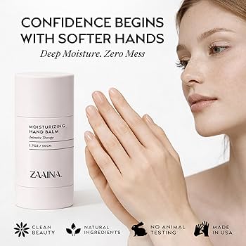 Amazon.com: ZAAINA Intensive Hand Balm Stick - Natural