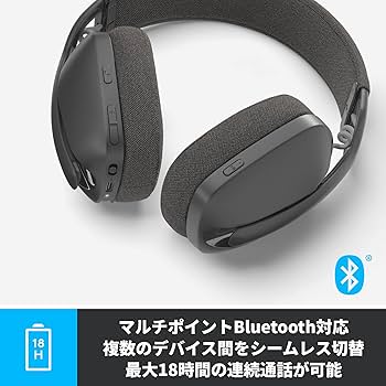 Amazon.co.jp: ロジクール Bluetooth ワイヤレスヘッドセット Zone
