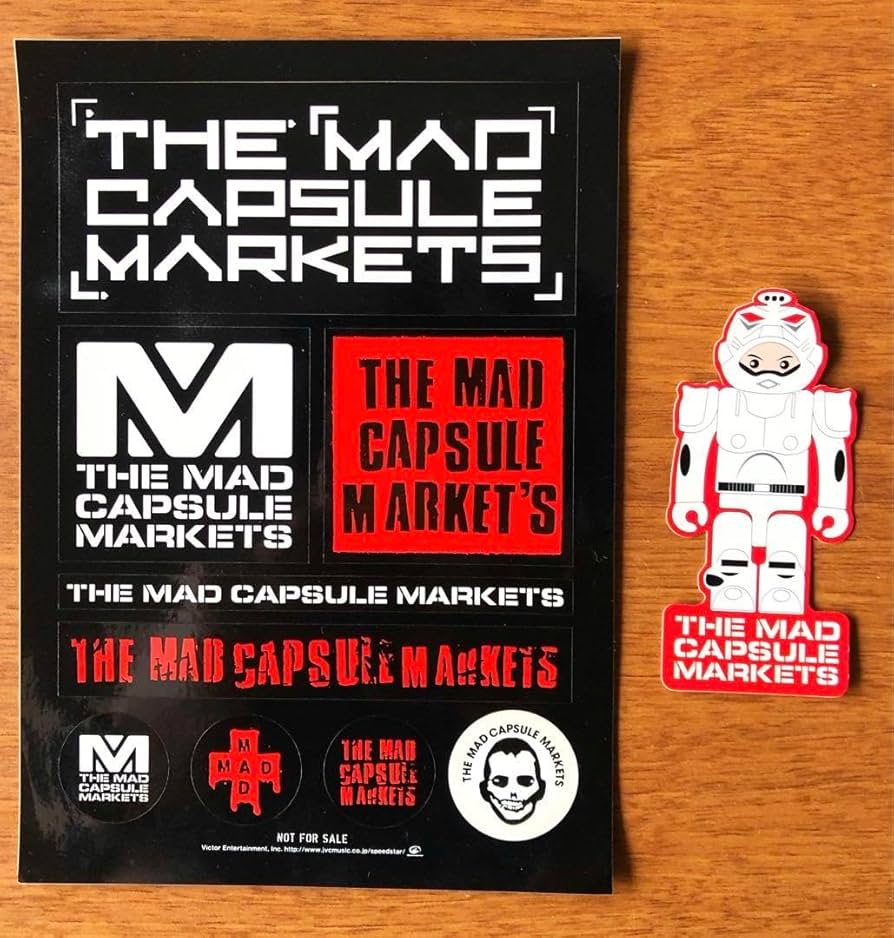 Amazon.co.jp: THE MAD CAPSULE MARKETS ステッカーセット マッド