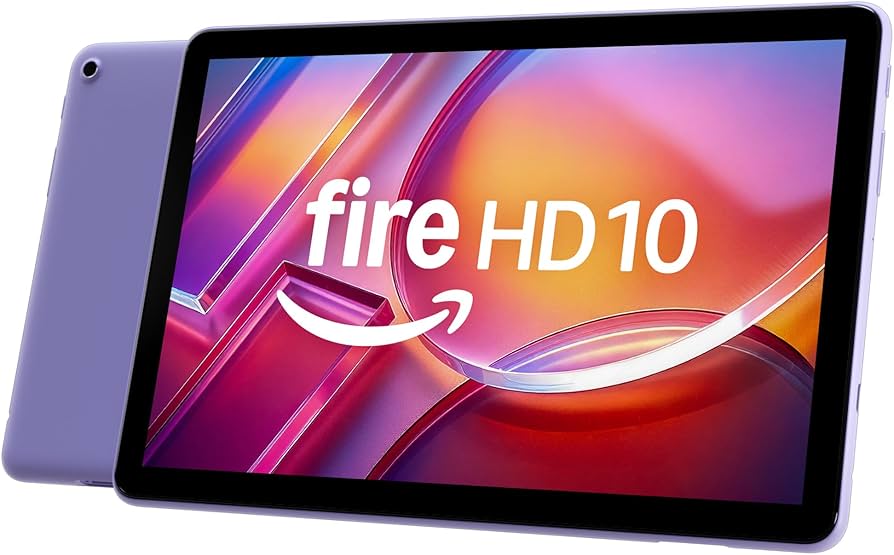Amazon Fire HD 10 tablet (newest model), built for relaxation