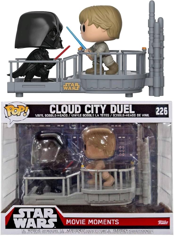 Funko Pop 21982! Star Wars: Movie Moments - Cloud City Duel (Luke
