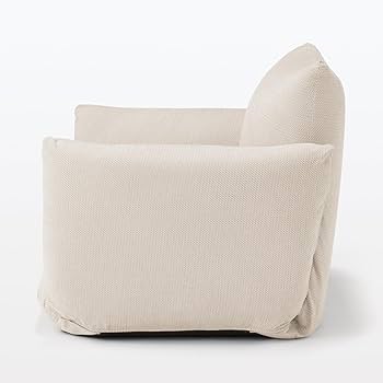 Amazon｜無印良品 リクライニングフロアソファ ベージュ 幅88×奥行78