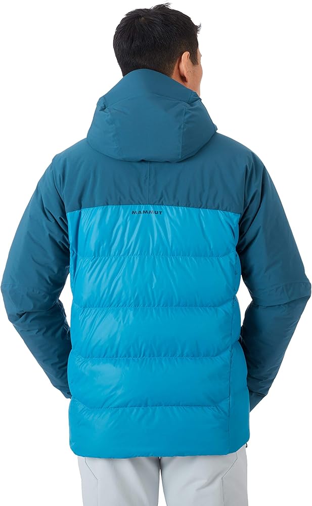Amazon | Mammut Rime Pro IN Hybrid Hooded Jacket sapphire/wing