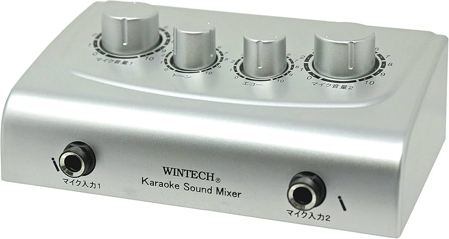 Amazon.co.jp: WINTECH コンパクトカラオケミキサー カラオケ