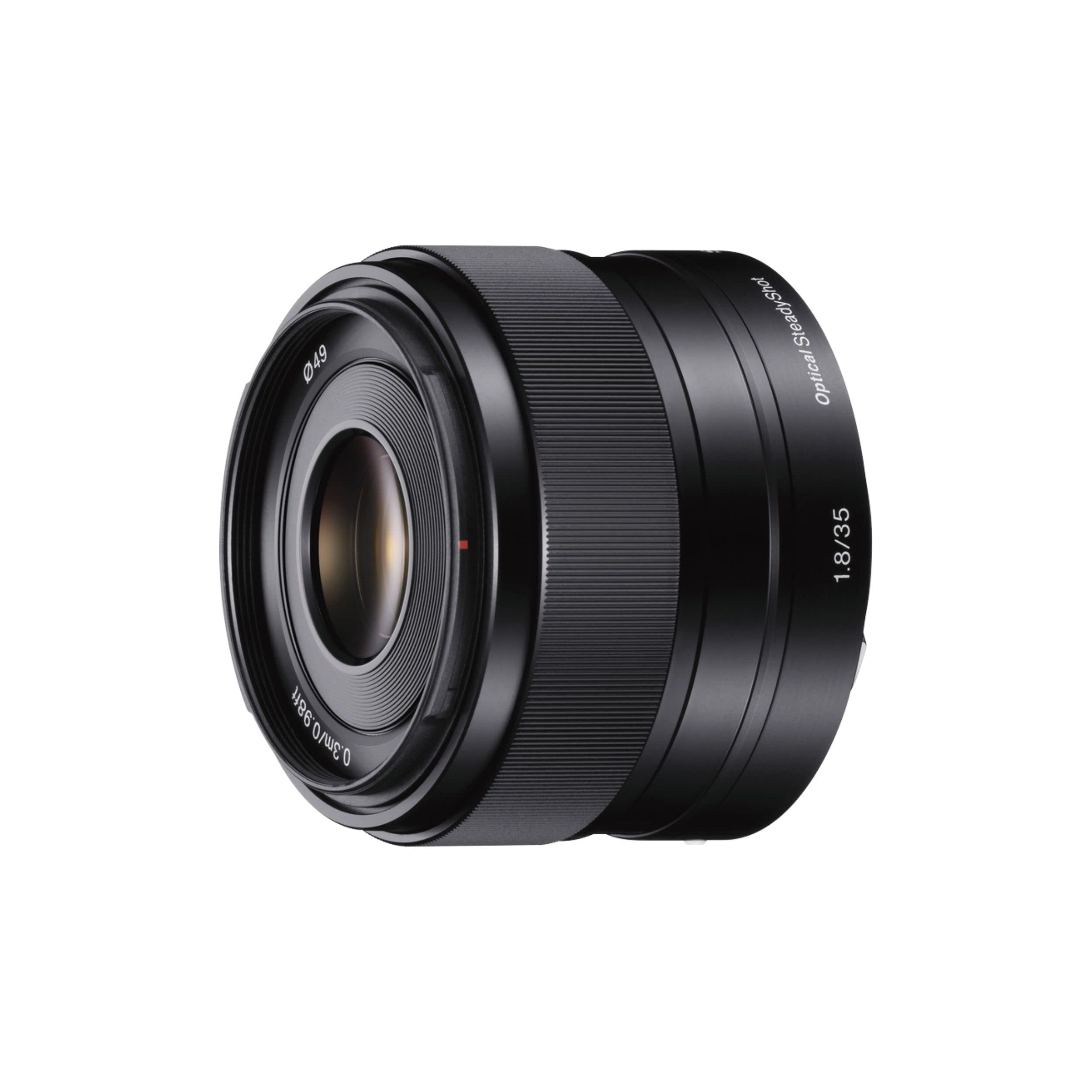 Sony 35mm f/1.8 OSS E-Mount Prime Lens for APS-C Mirrorless