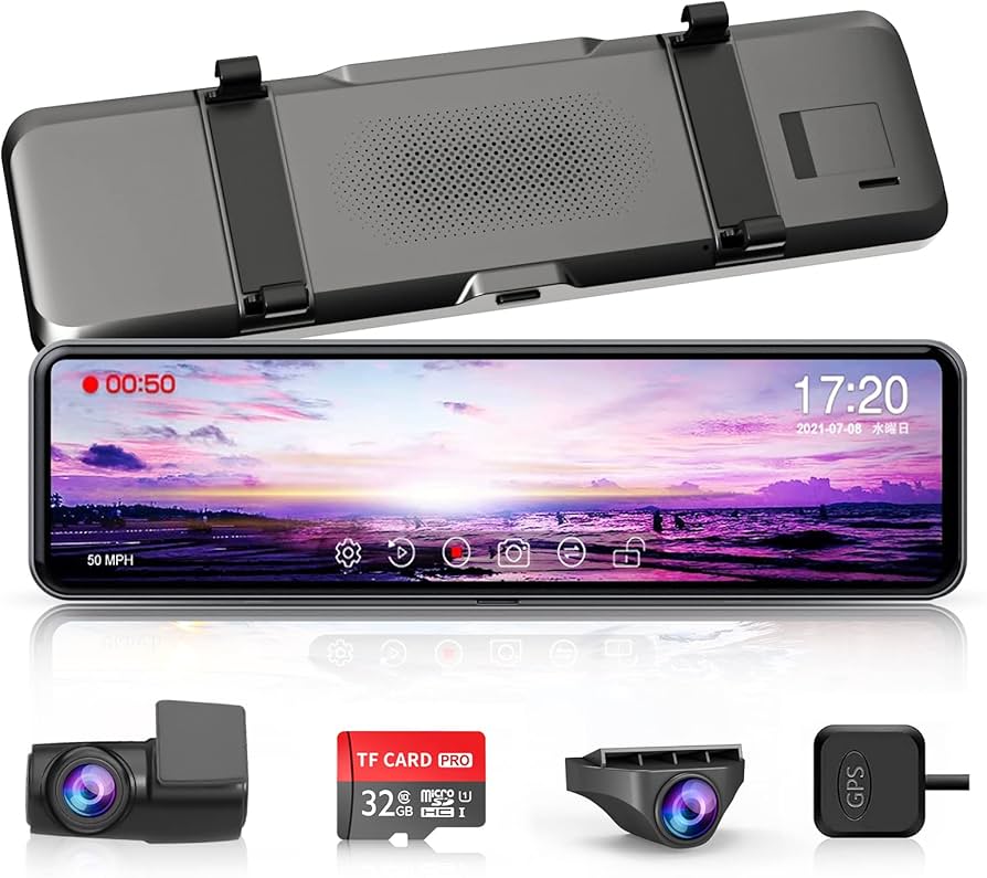 Amazon | Changer ドライブレコーダー ミラー型 分離 【4K+2.5K&ズーム