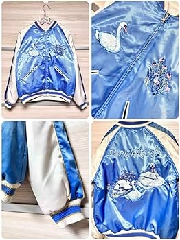 Amazon.co.jp: BEAMS COUTURE ルルメリーのリバーシブルスカジャン