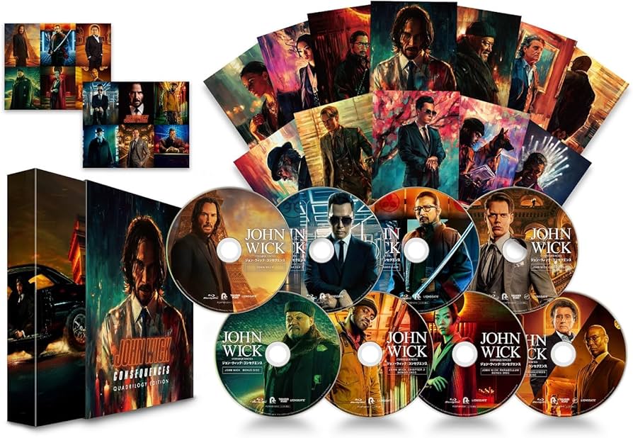 Amazon.co.jp: ジョン・ウィック：コンセクエンス クアドリロジー