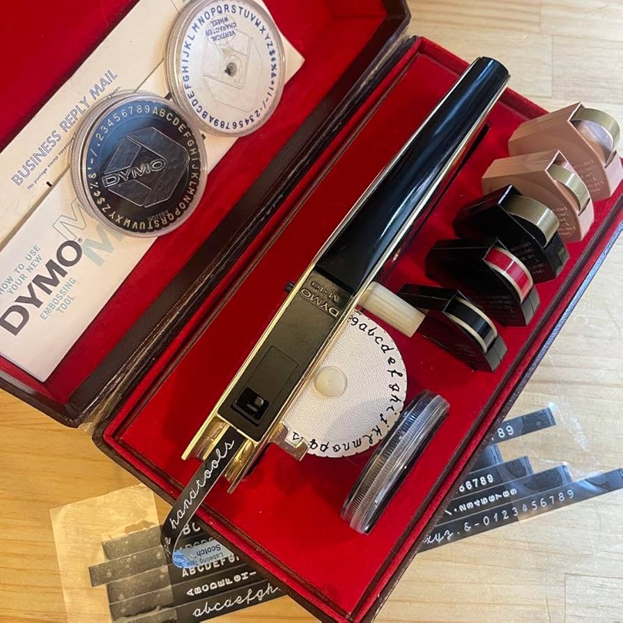 Amazon.co.jp: 文字が繋がる筆記体 ダイモ DYMO M-10 165-17-2