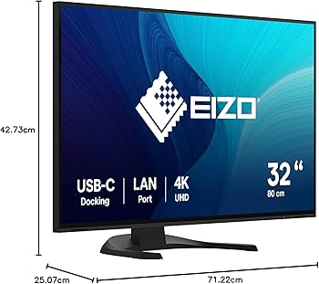 Amazon.co.jp: EIZO 設計・開発向け4Kモニター | FlexScan EV3240X-BK