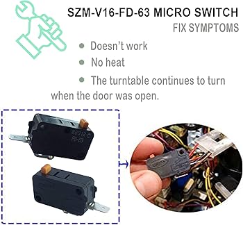 Amazon.com: LONYE 3405-001034 Microwave Door Switch Replacement