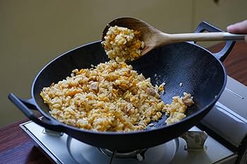 Amazon.co.jp: 池永鉄工(Ikenaga Iron Works) 新中華鍋 36cm 南部鉄器