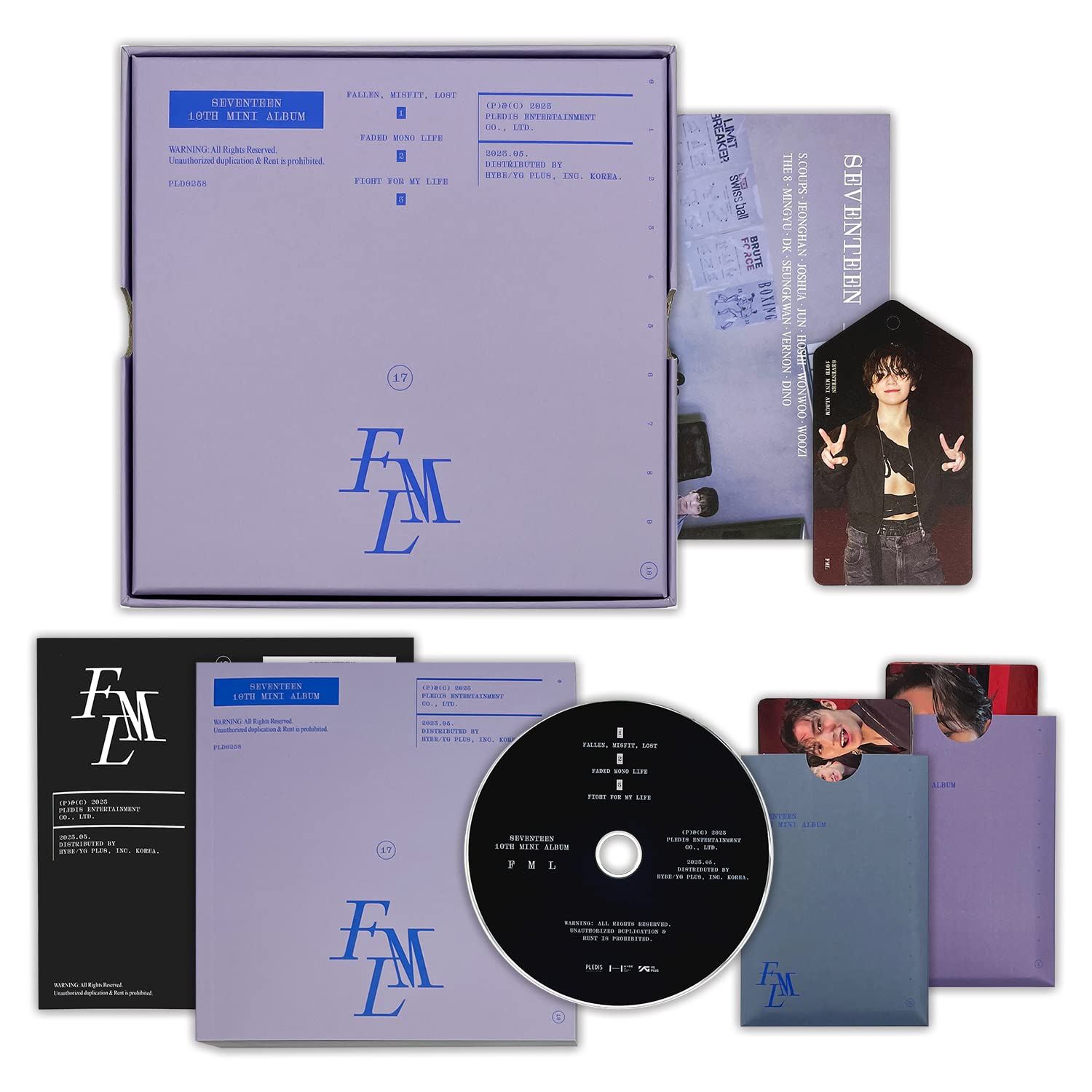 Amazon.co.jp: SEVENTEEN - 10集ミニ [FML] (Deluxe Ver.) アウト