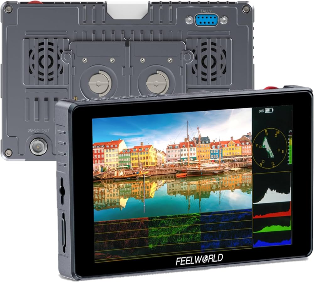 Amazon | FEELWORLD S7 カメラ用撮影モニター 7インチ 12G-SDI 4K HDMI