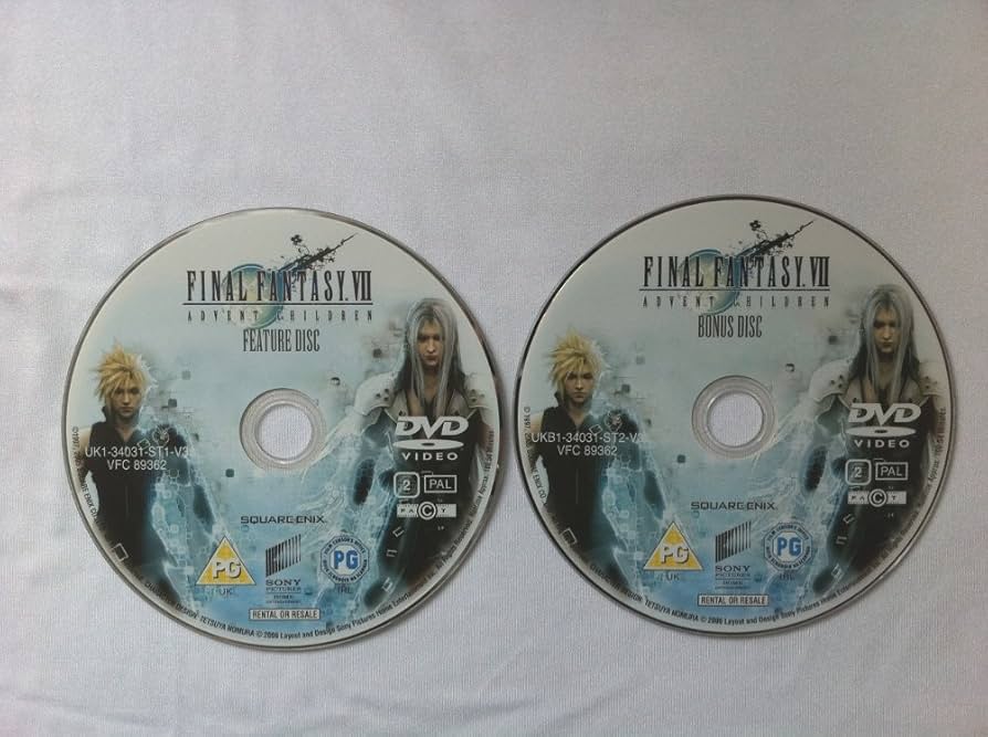 Amazon.com: Final Fantasy VII: Advent Children (2 Disc Special