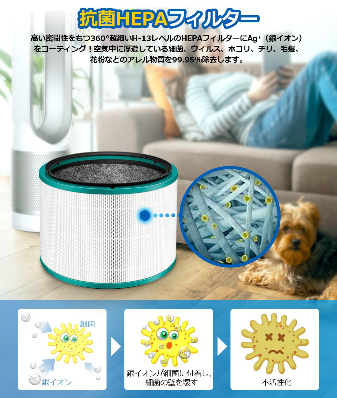 Amazon.co.jp: ダイソン 空気清浄機 用 Dyson HP03 HP02 HP01 HP00