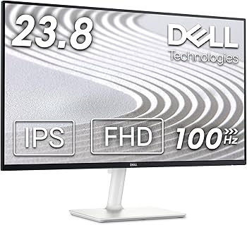 DELL S2425H 24 Inch Full HD (1920x1080) Monitor, 100Hz, IPS, 4ms