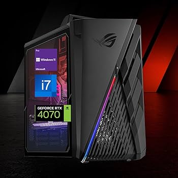 Amazon.com: ASUS ROG Gaming Desktop, Intel Core i7-13700KF, NVIDIA