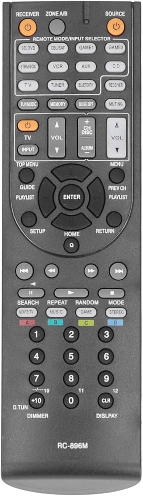 Amazon | T opiky RC-896Mリモコン交換用、Onkyo用、パワーアンプAV