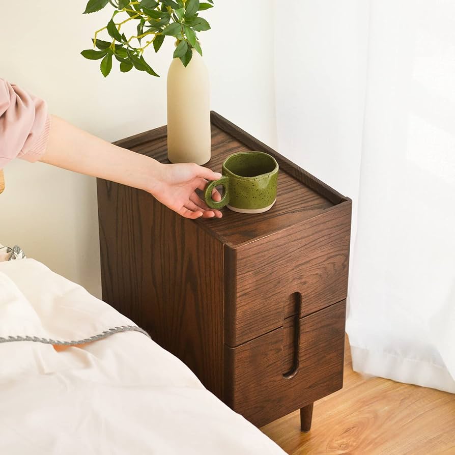 Amazon.co.jp: Cozeelife サイドテーブル ナイトテーブル ベッドサイド