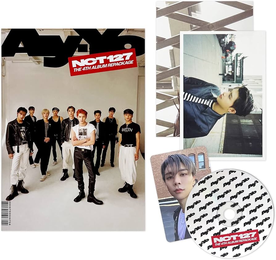 Amazon.com: NCT 127 - 4th Album Repackage [Ay-Yo] (B Ver.) CD-R +