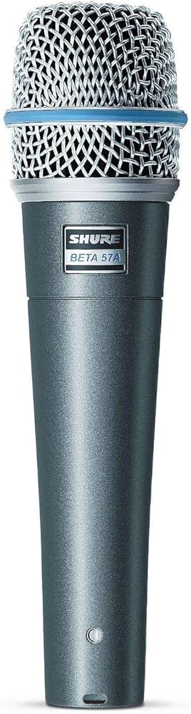 Amazon.com: Shure BETA 57A Instrument Microphone - Supercardioid