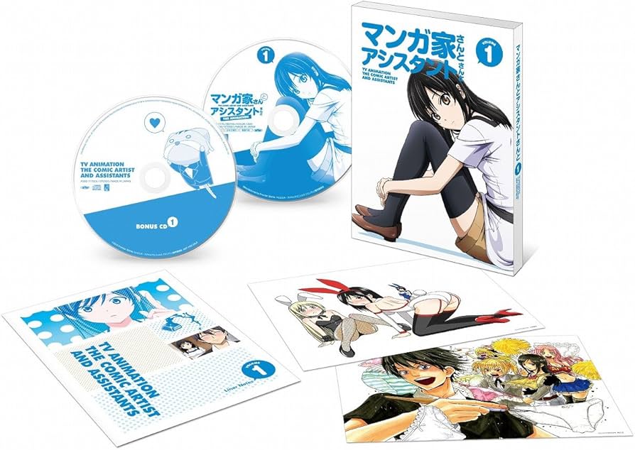 Amazon.co.jp: マンガ家さんとアシスタントさんと 第1巻 [DVD] : 松岡