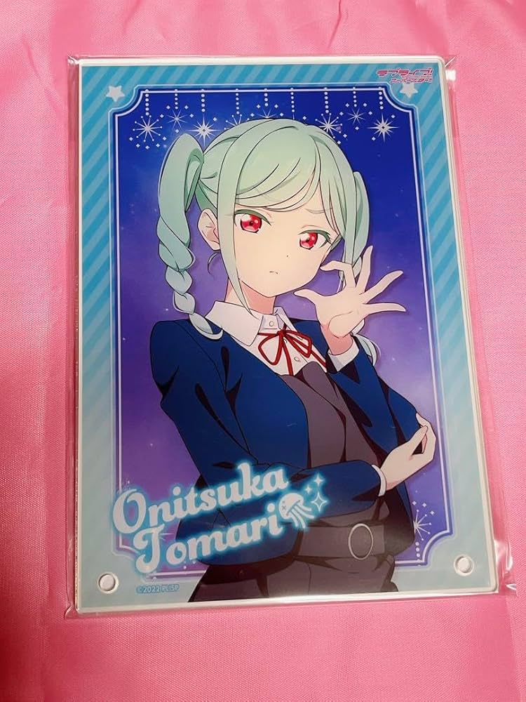 Amazon.co.jp: Liella! アクリルプレート Ver. heartmark 鬼塚冬毬