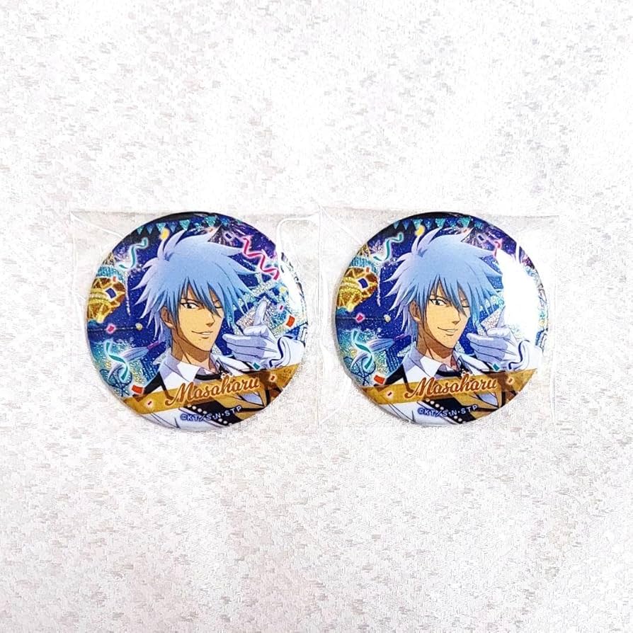 も*ぴ様 新テニスの王子様 仁王雅治 ドンキ 缶バッジ も*ぴ様 新テニス