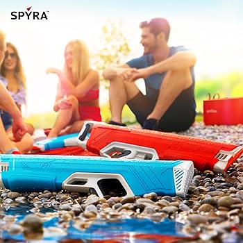 Amazon | 【SPYRA】最強の手動式ウォーターガン｜Spyra LX - Red