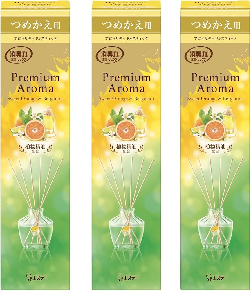 Amazon | 消臭力 プレミアムアロマ [まとめ買い] 部屋用 スティック