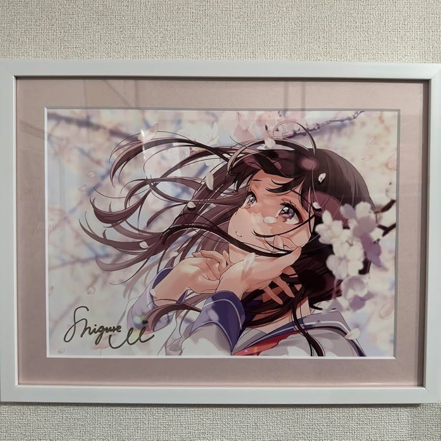 Amazon.co.jp: しぐれうい 複製原画 直筆サイン入り : おもちゃ