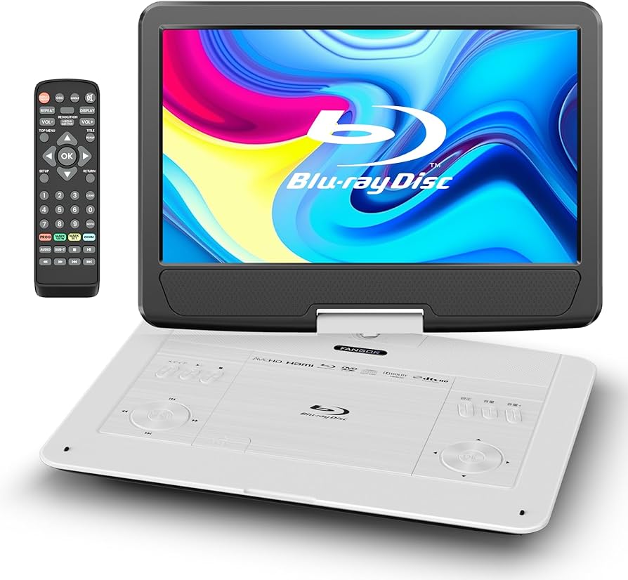 Amazon | FANGOR ポータブルブルーレイプレーヤー 16.3型 HDMI出力対応