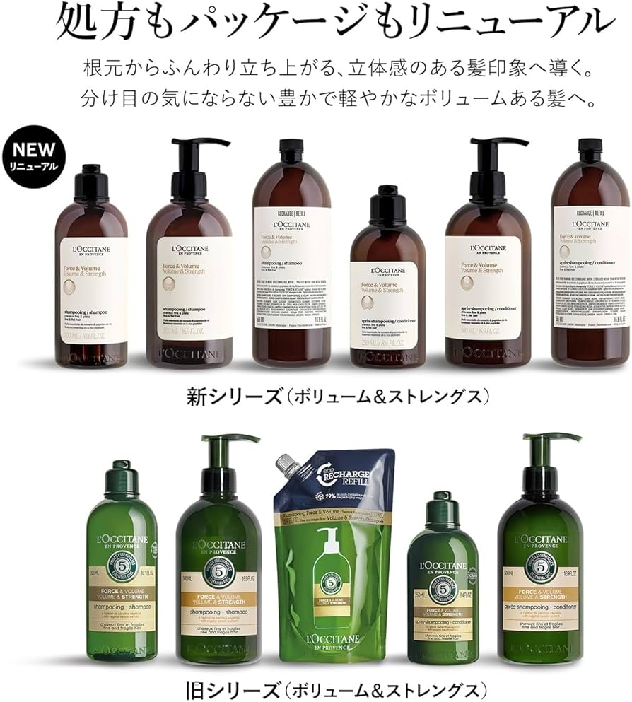 Amazon.co.jp: ロクシタン(L'OCCITANE) ボリューム＆ストレングス