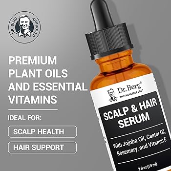 Amazon.com: Dr. Berg Scalp & Hair Serum (Improved Formula) with