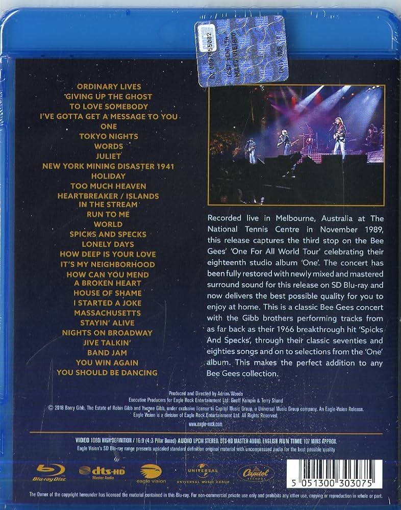 Amazon.com: One For All Tour: Live In Australia 1989[Blu-ray