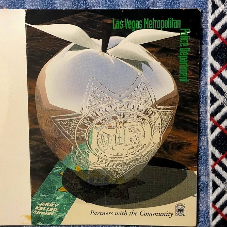 Amazon.co.jp: K。アメリカ「ラスベガス市警察ワッペン」台紙付き